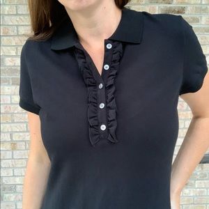 Talbots Black Polo Dress